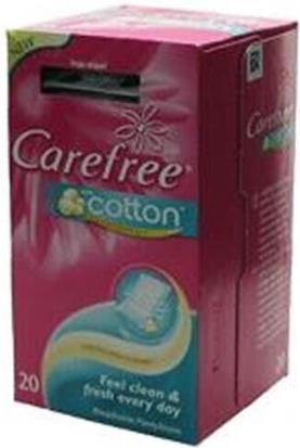 Carefree Normal With Cotton Extract Panty Liners 20Pcs (20 x, Damenbinden)