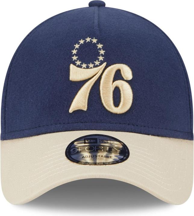 Produktbild New Era A-Frame 9Forty Cap MOLESKIN Philadelphia 76ers navy (One Size)