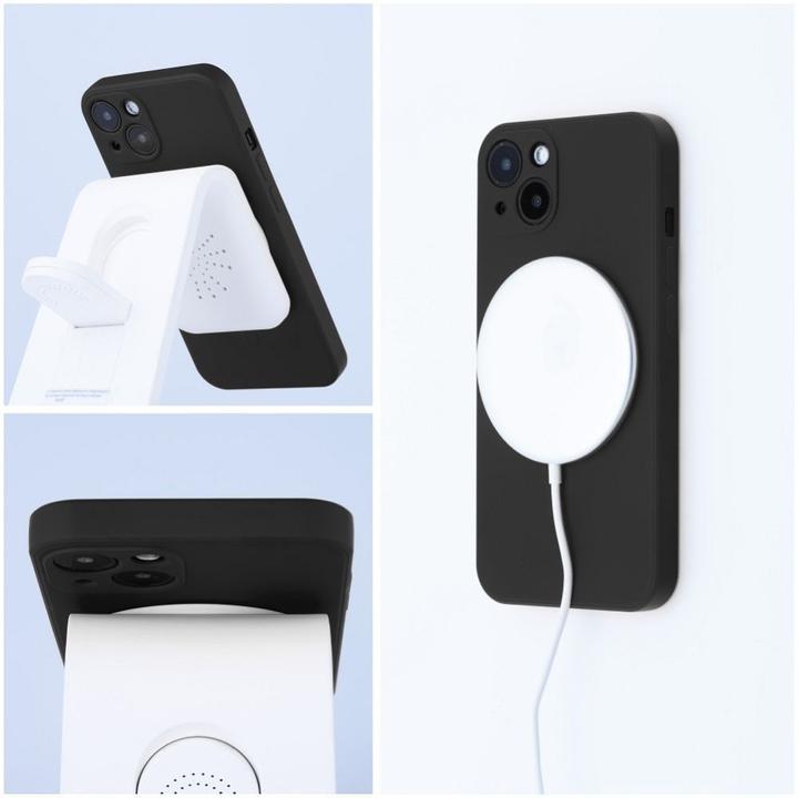 Produktbild OEM Back panel cover SILICONE MAG COVER case compatible with MagSafe for SAMSUNG S24 FE black