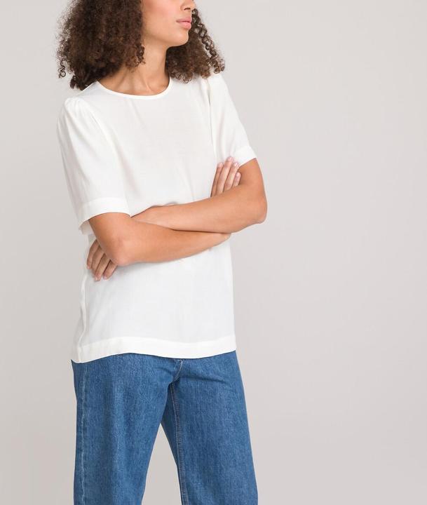 Produktbild La Redoute Collections Bluse mit rundem Ausschnitt (34)