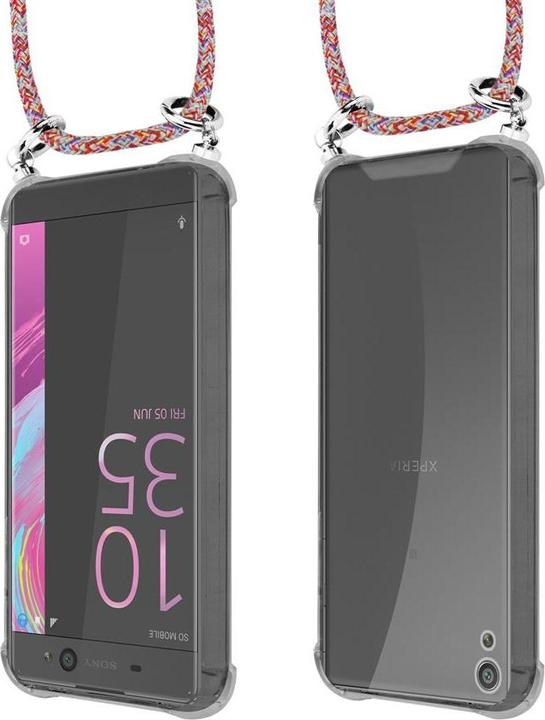 Produktbild Cadorabo TPU Handy Kette SILBER Cover