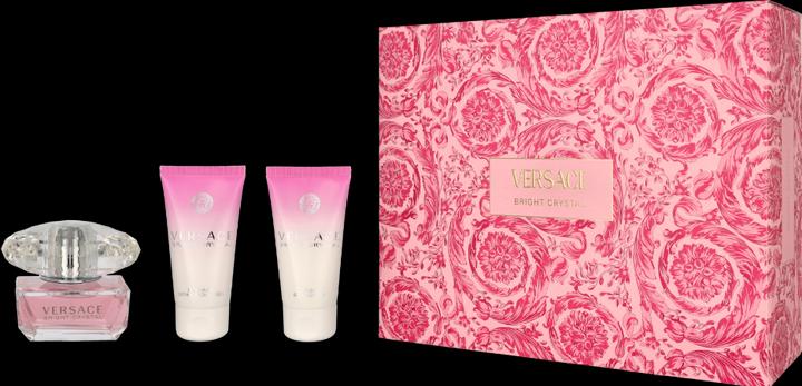 Actual product image Versace Bright Crystal Spring 2024 Eau de Toilette 50 / Body Smoother / BL (Fragrance set)
