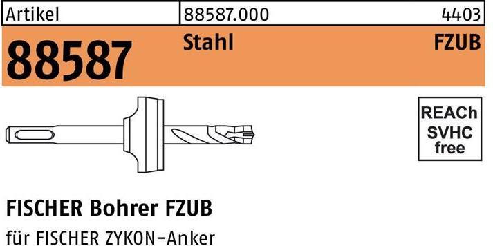 Actual product image Fischer Injection anchor rod A4 FIS A M12x120 R (4-22 millimetres)
