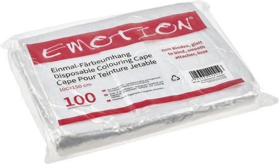 Efalock Einmal-Frisierumhang transparent, glatt 100 x 150 cm