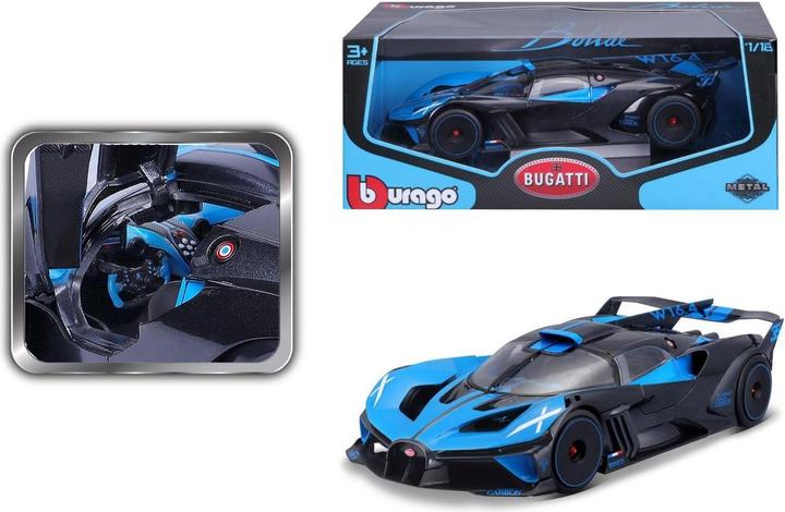 Actual product image Bburago Bugatti Bolide