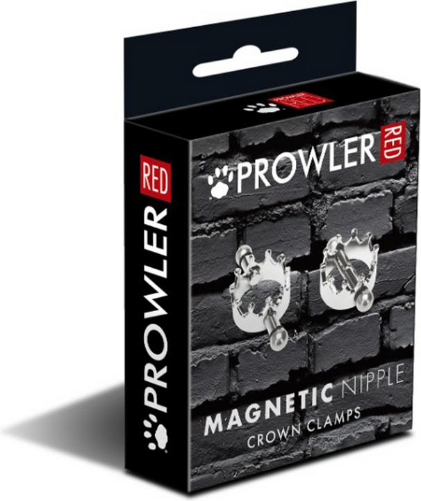 Image du produit Prowler Magnetic Nipple Crown Clamps - Silver