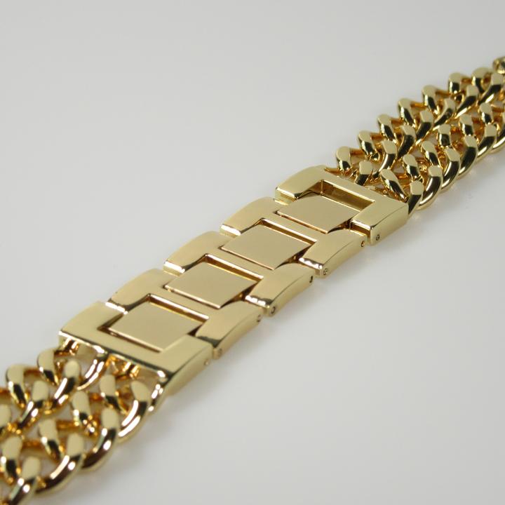 Actual product image PhoneLook Bracelet luxueux en acier affiné avec fermoir invisible (38 mm, 40 mm, 41 mm, Aluminium)