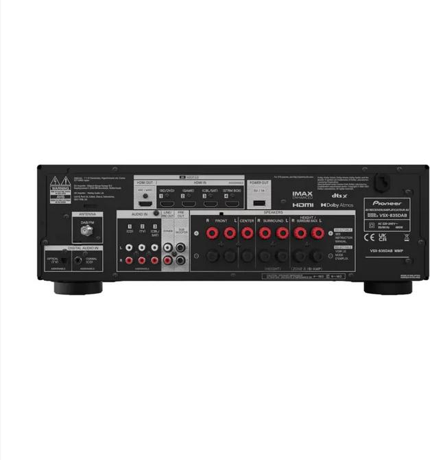 Actual product image Pioneer VSX-835D (7.2 channels, DAB, FM)
