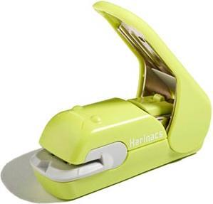 Immagine prodotto Kokuyo Cucitrice senza punti metallici Harinacs verde (6 lamelle)
