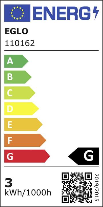 Energie-Label EGLO LED Leuchtmittel (E14, 2.50 W, 210 lm, 1 x, G)