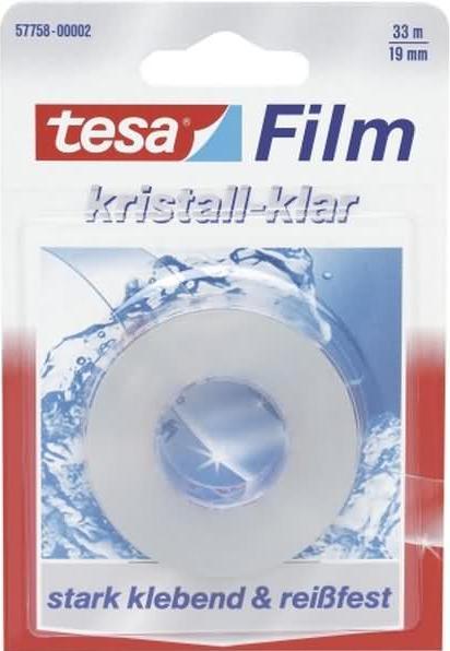 Image du produit tesa 1x tesafilm KRISTALL-KLAR, très transparent, résistant au vieillissement, à forte adhérence (19 mm)