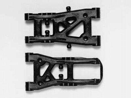 Actual product image Tamiya TB Evo.IV/TRF416 D-parts transverse steering. Carbon