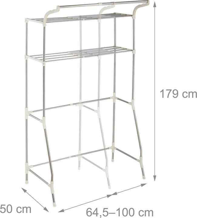 Image du produit Relaxdays Etagère pour machine à laver