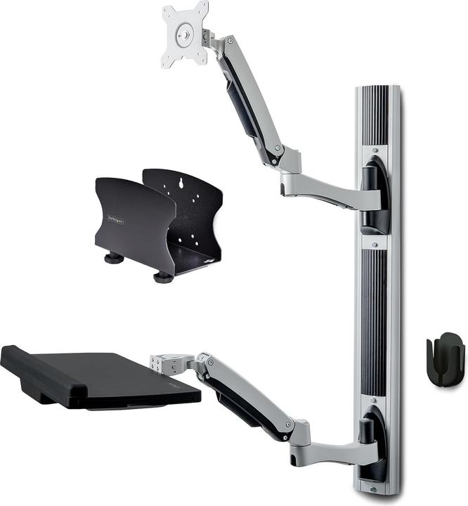 Produktbild StarTech COM Workstation Wandhalterung VESA-Halterung fur 32 Monitor 10kg Schwenkbare Monitorhalteru (Wand, 32")
