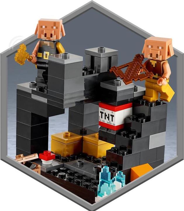 Produktbild LEGO Die Netherbastion (21185, LEGO Minecraft)