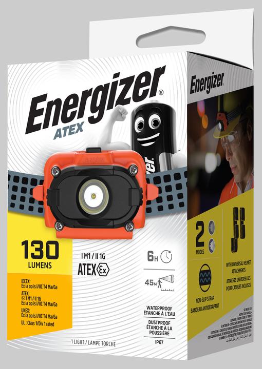 Actual product image Energizer Headlamp LED Headlamp ATEX Headlight (130 lm)