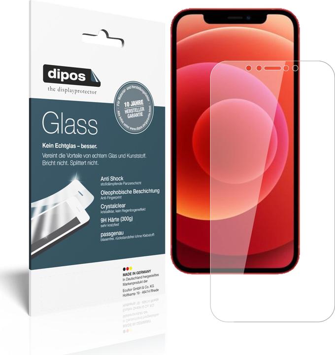 Produktbild Dipos Displayschutz Anti-Shock (1 Stück, Apple iPhone 12 mini)