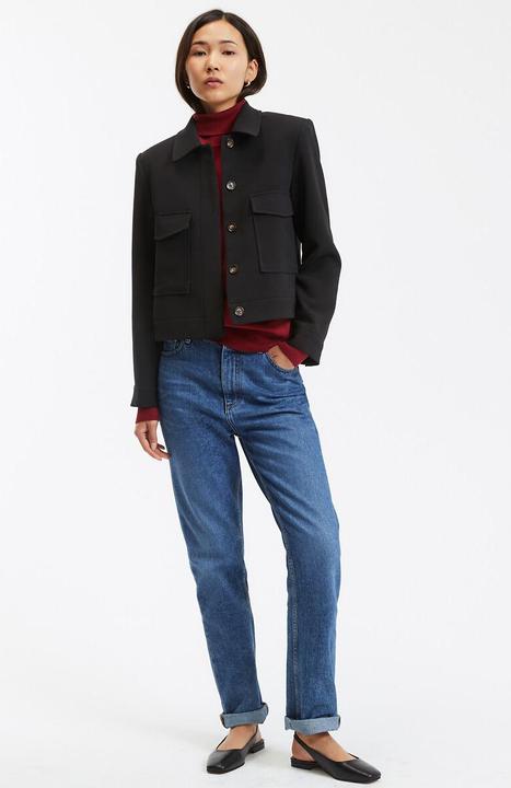 Produktbild La Redoute Collections Kurze Oversize-Jacke mit Knopfleiste (40)