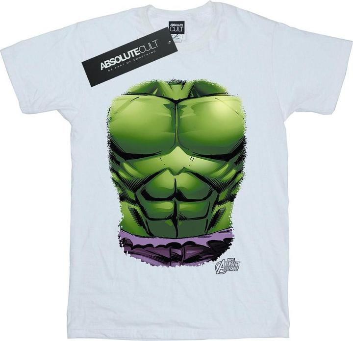 Hulk Chest Burst Baumwolle Boyfriend TShirt