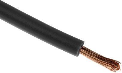 Produktbild Rs Pro ISO6722-1 Automotive wire 3mm black 30m (30 m)
