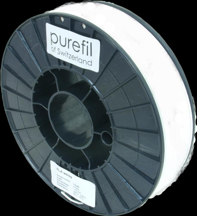 Actual product image Purefil Filament (PLA, 1.75 mm, 750 g, White)