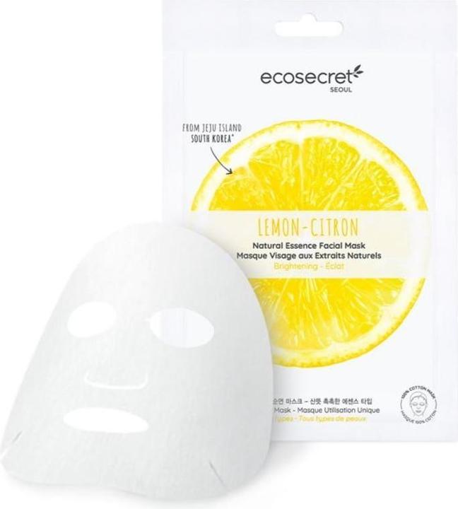 Produktbild Ecosecret Gesichtsmaske strahlend Zitrone Btl 20 ml (20 ml)