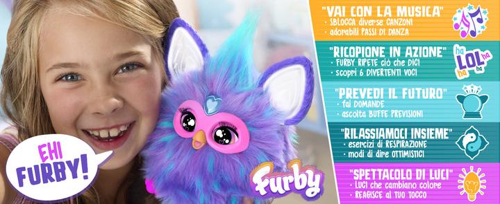 Immagine prodotto Furby Peluche interattivo - Uscita vocale italiana (15 cm)