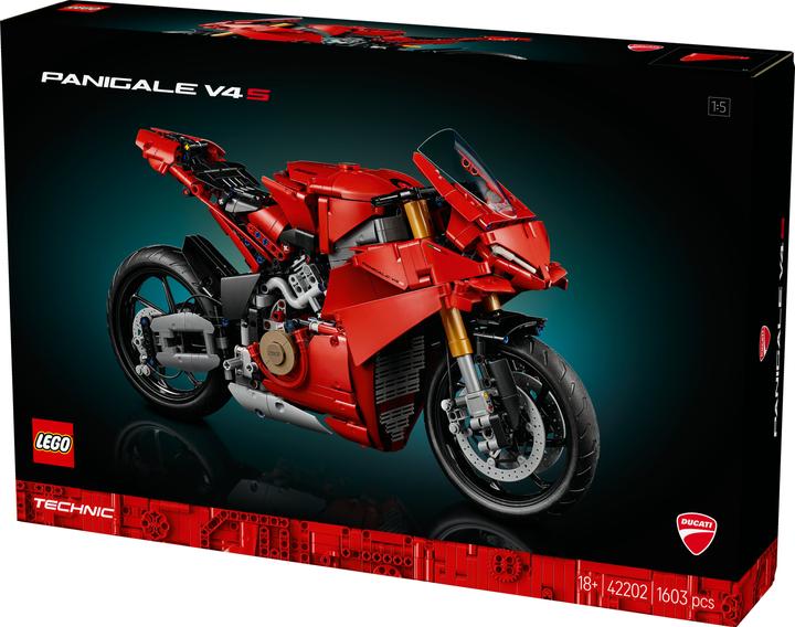 Produktbild LEGO Ducati Panigale V4 S Motorrad (42202, LEGO Technic)