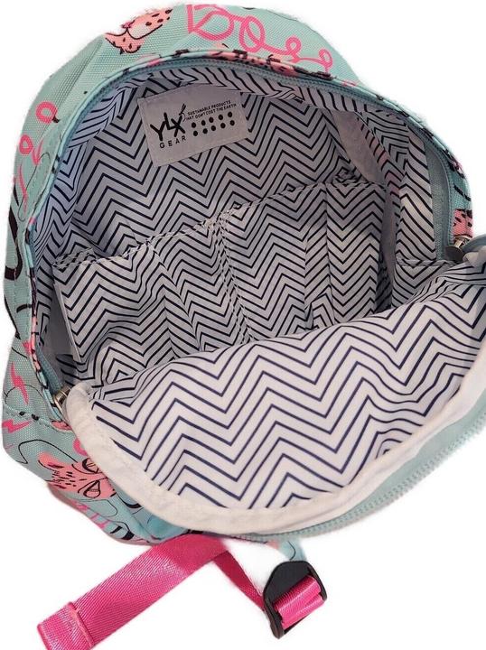 Immagine prodotto YLX Borsa per l'asilo Zaino per l'asilo Girly realizzato con bottiglie in PET riciclate N. 190