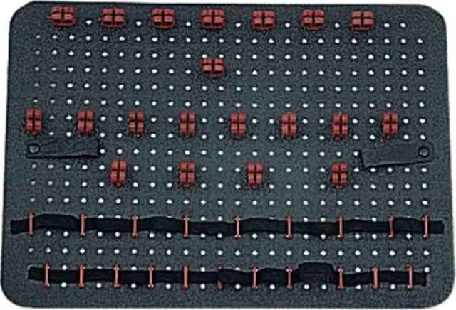 Actual product image Parat Perforated tool board, empty, with clips and elastic band