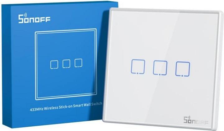 Produktbild Sonoff RF-Lichtschalter T2EU2C-RF