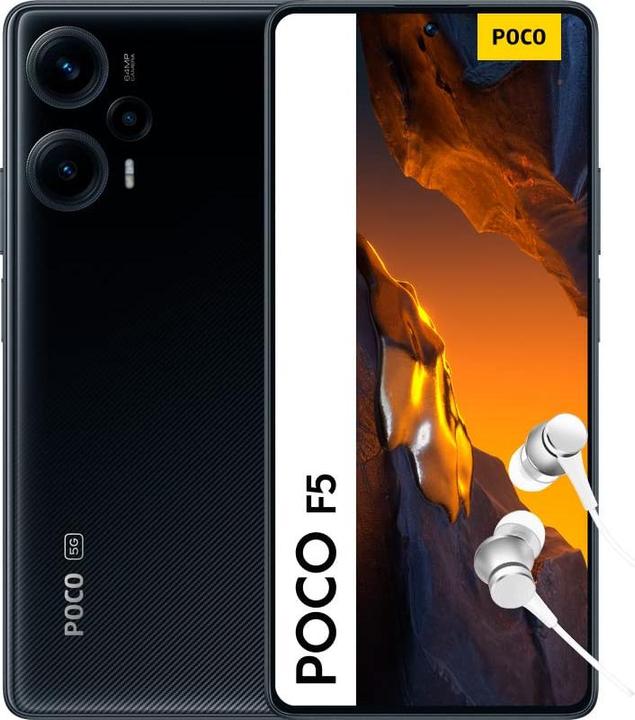 Produktbild Xiaomi Poco F5 (256 GB, Schwarz, 6.67", Dual SIM, 64 Mpx, 5G)