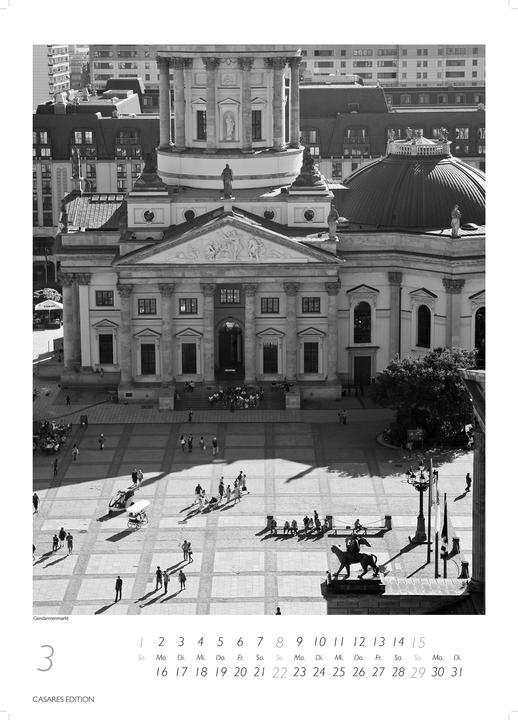 Produktbild Berlin schwarz-weiss 2026 S 29x21cm (Deutsch)