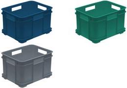 Produktbild keeeper Aufbewahrungsbox Euro-Box XXL bruno eco, blau Farbe: eco-blue, 54 Liter, aus 100% Recycling (54 l)