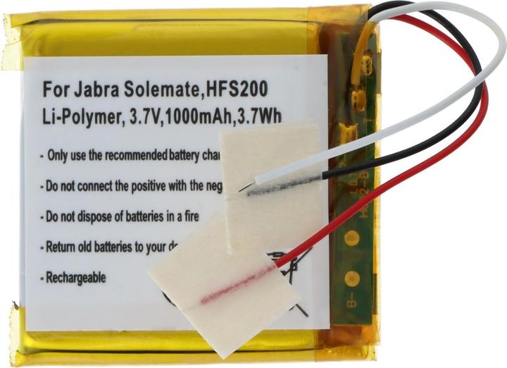 Actual product image AccuCell Battery Jabra Solemate, HFS200