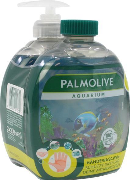 Palmolive Flüssig Seife 2x300ml Aquarium (Flüssigseife, 600 ml)