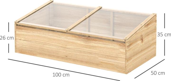 Produktbild Outsunny Gewächshaus aus Holz