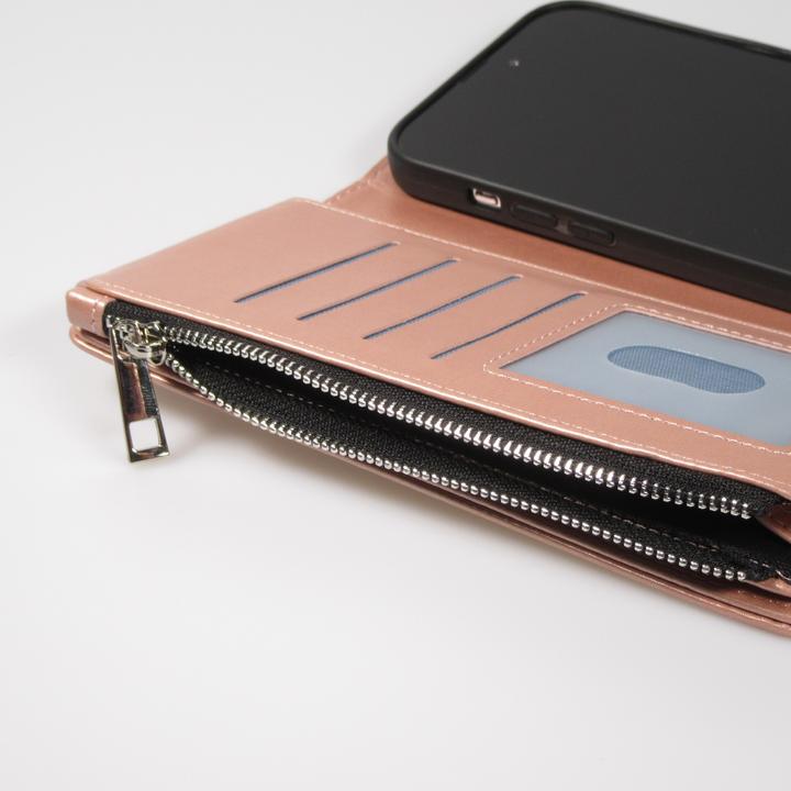 Actual product image PhoneLook Sleeve Wallet Case Luxurious and Sophisticated with Magnetic Closure & Coin and Card Compartment (Apple iPhone 15 Pro Max)