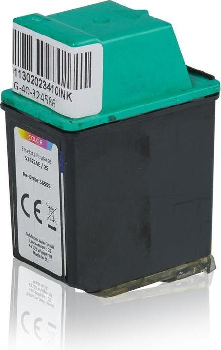 Produktbild Inkadoo Druckerpatronen kompatibel zu HP 51625AE / 25 Druckkopfpatrone, color Farbe (Color)