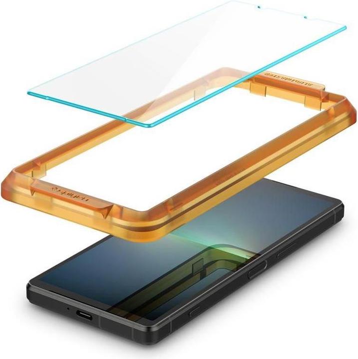 Produktbild Spigen GEHÄRTETES GLAS ALM GLAS.TR 2ER-PACK SONY XPERIA 5 V KLAR (2 Stück, Sony Xperia 5 V)