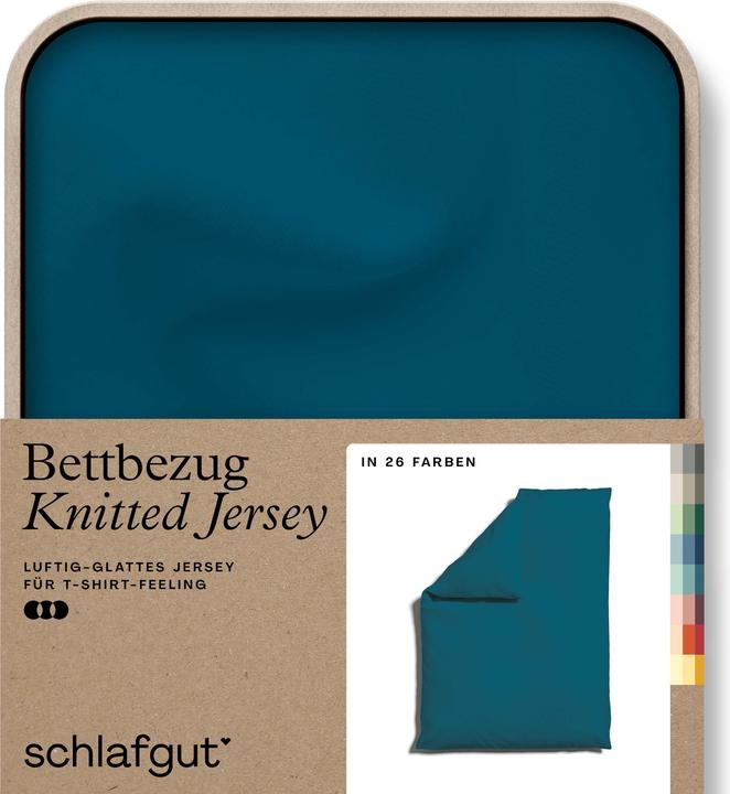 Produktbild schlafgut Knitted Jersey (Duvetbezug, 140 x 200 cm)