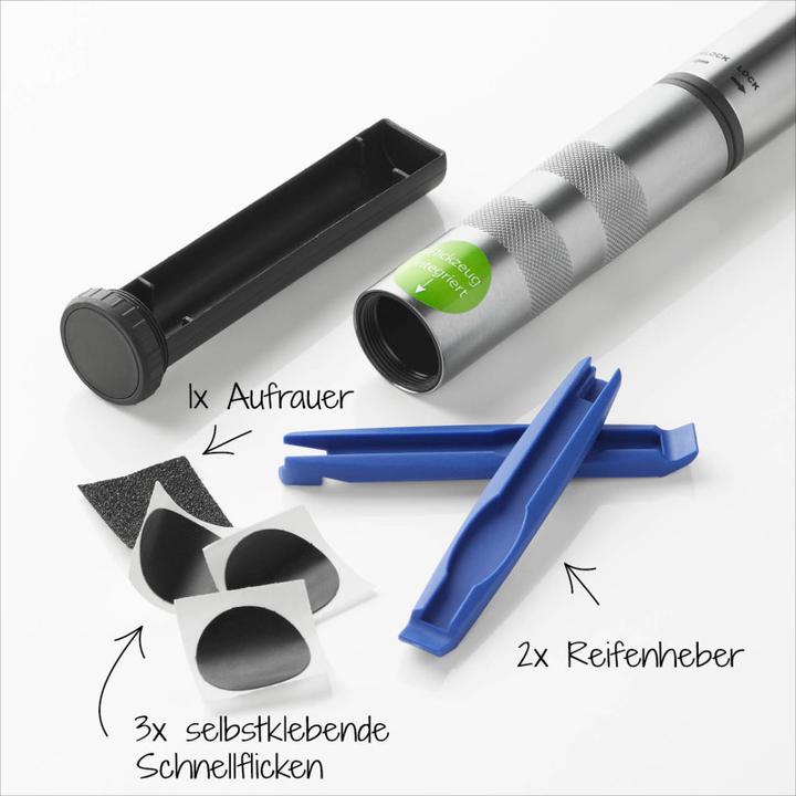 Actual product image Fischer Mini-Pumpe Alu inkl. Flickbox