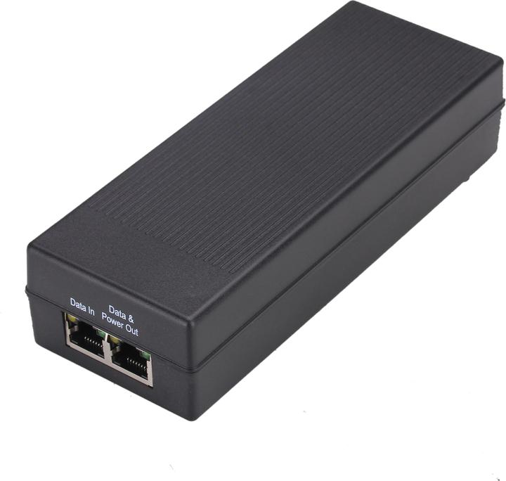 Image du produit Jovision Injecteur PoE 15.4 Watt 802 af Standard 10 100 1000 Mbits Limitation de courant Protection