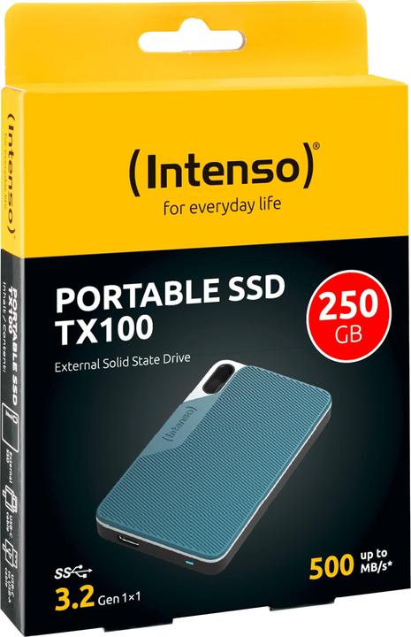 Actual product image Intenso TX100 (250 GB)