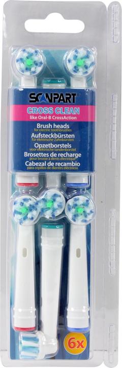 Scanpart SCA Ers.zahnb.f.Oral-B Cross 6 (6 x)