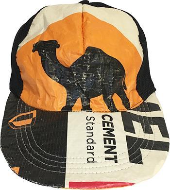 Image du produit Bekos Upcycling - casquette de baseball fabriquée à partir de sacs de ciment recyclés Camel (Taille unique)