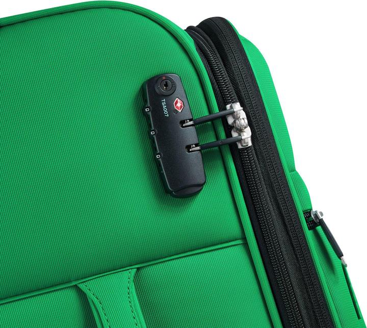 Produktbild Delsey Paris x United Colors of Benetton Color Block 4 Rollen Kabinentrolley S 55 cm mit Dehnfalte (77 l, Handgepäck (bis 50l))