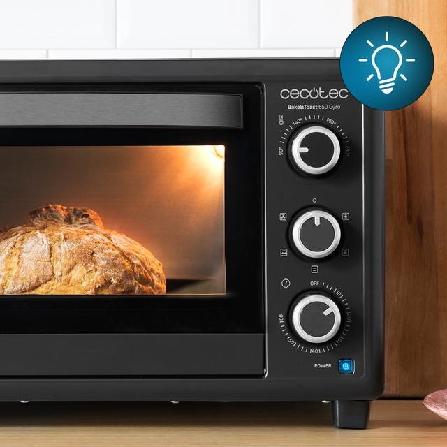 Image du produit Cecotec Bake&Toast 3090 Black Gyro 30 L 1500 W Black Grill