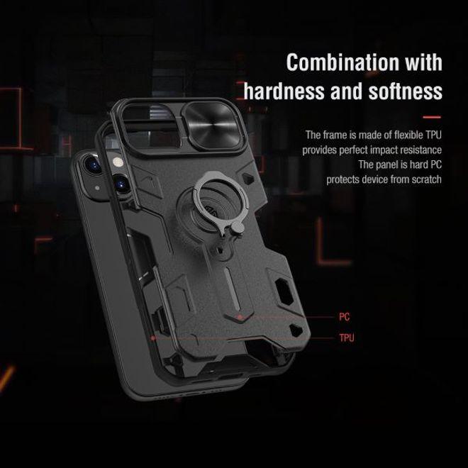 Produktbild Nillkin CamShield Armor Series Hardcase Hülle (Apple iPhone 13)