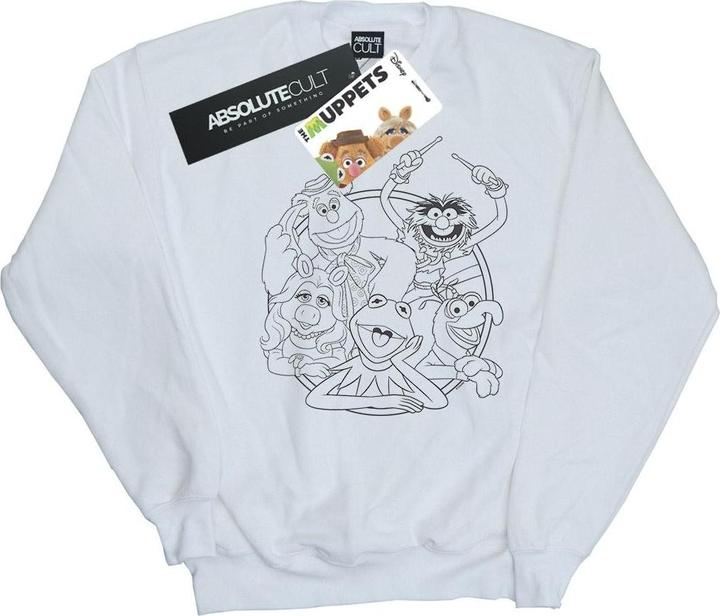 Disney The Muppets Group Line Art Sweatshirt Mädchen